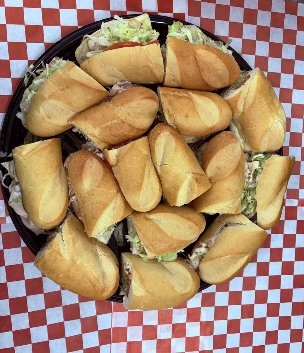 Bank St. Grinders sub platter